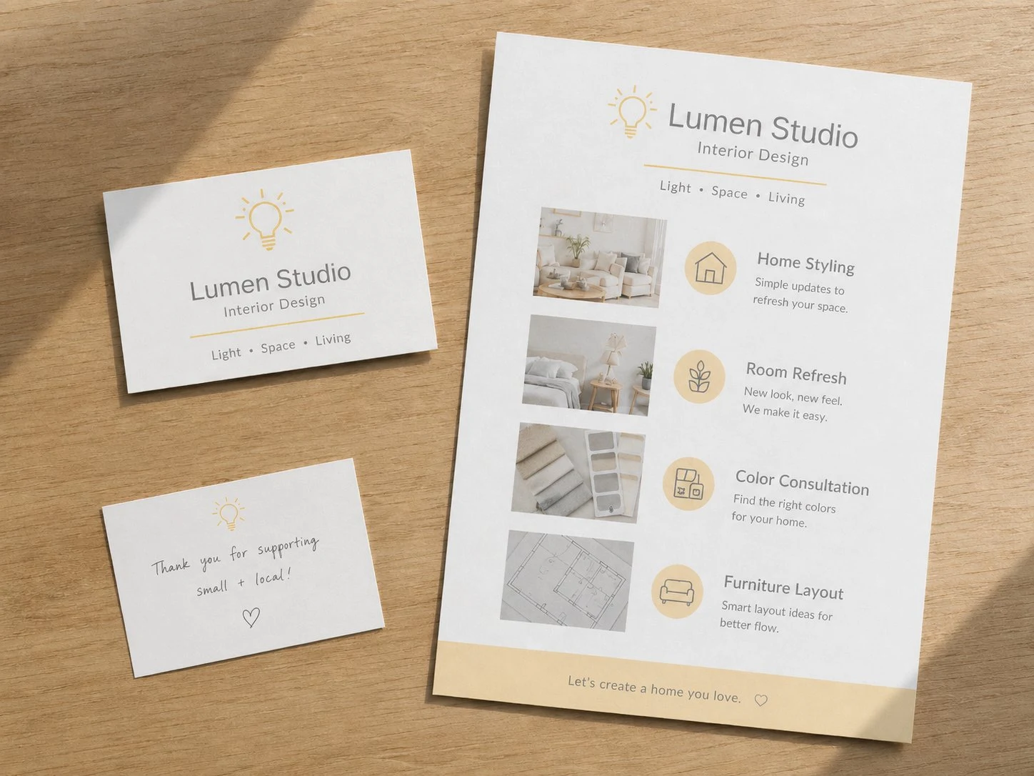 Lumen Studio identity before rebrand