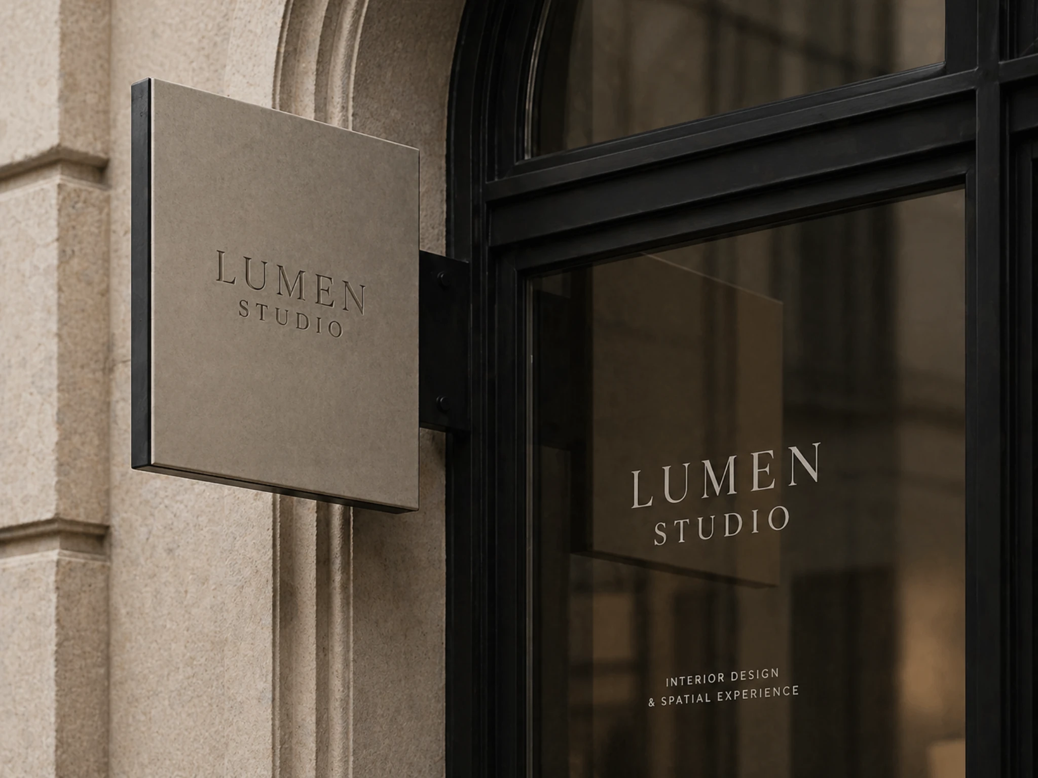 Lumen Studio brand identity hero image