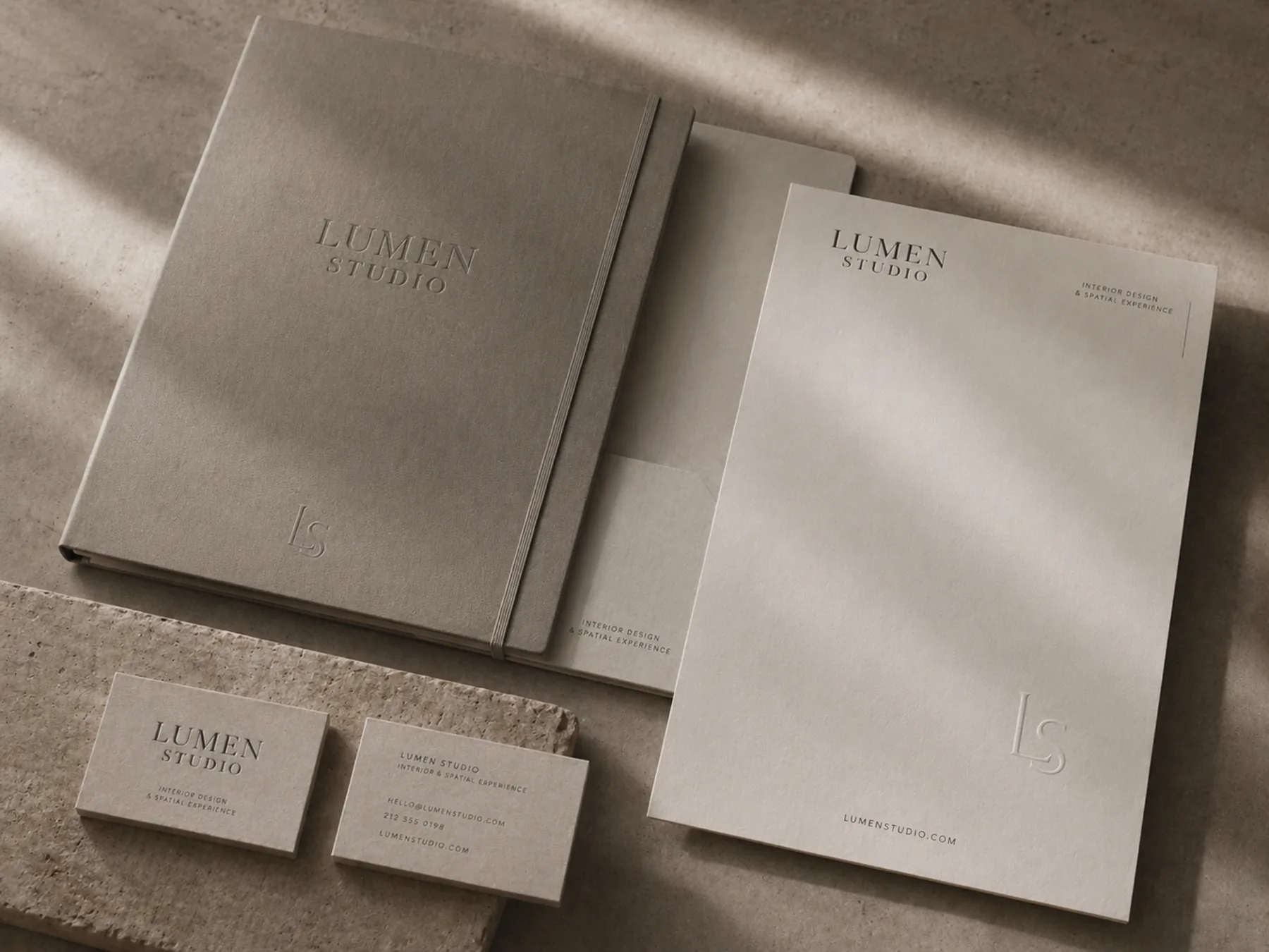 Lumen Studio identity after rebrand