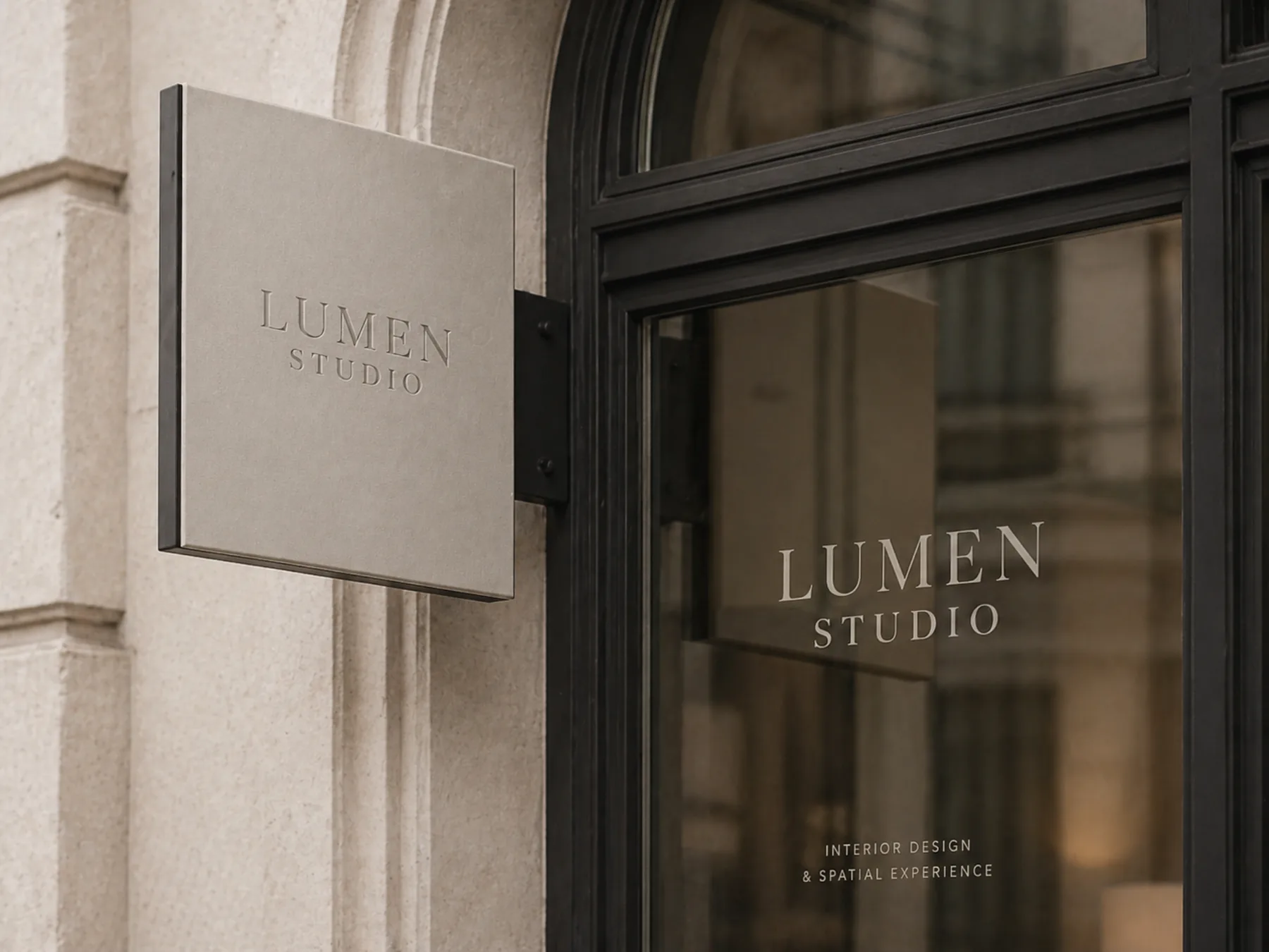 Lumen Studio real-world brand application