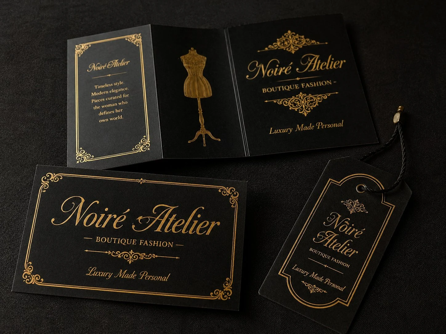 Noiré Atelier identity before rebrand