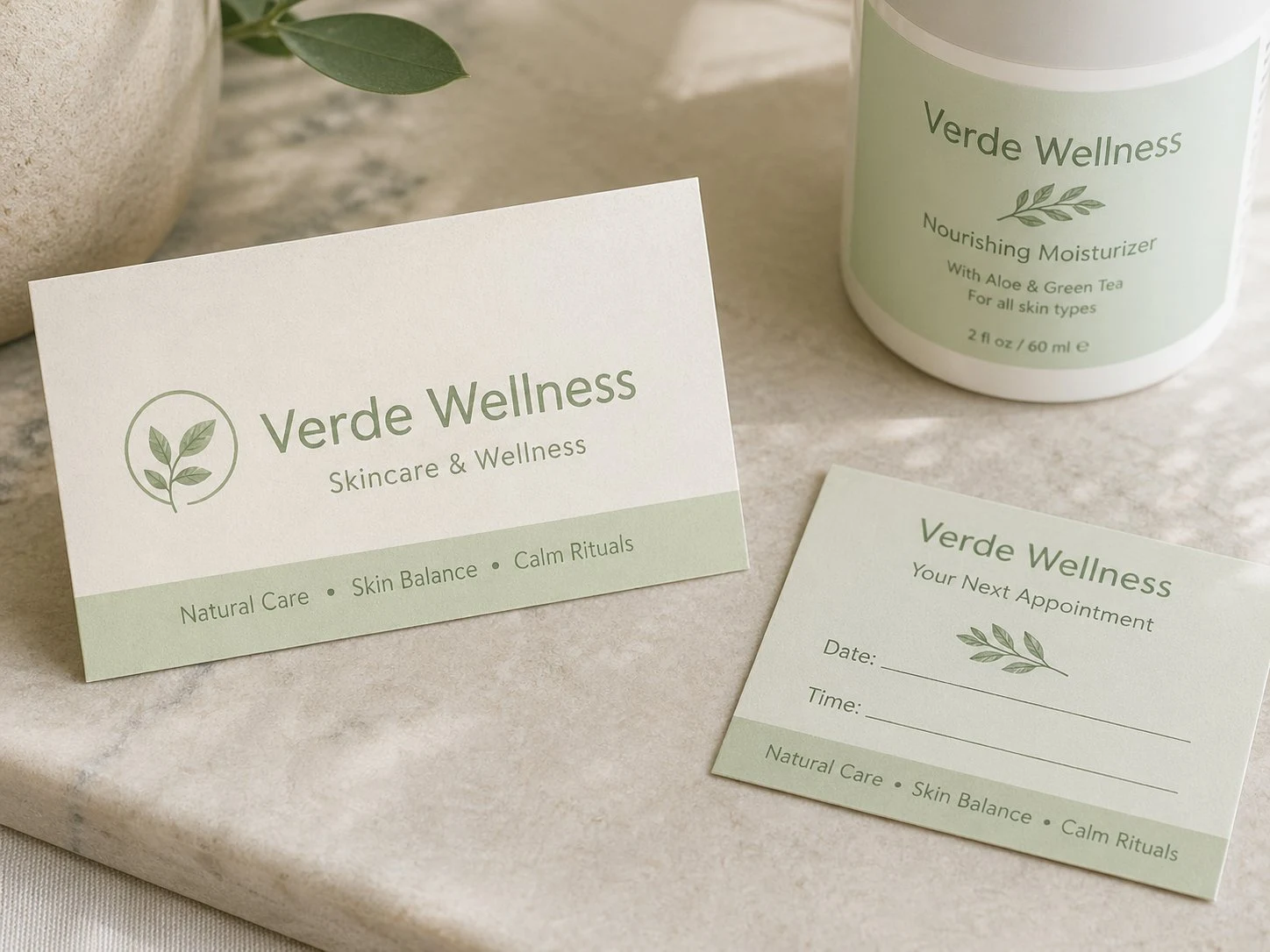 Verde Wellness identity before rebrand