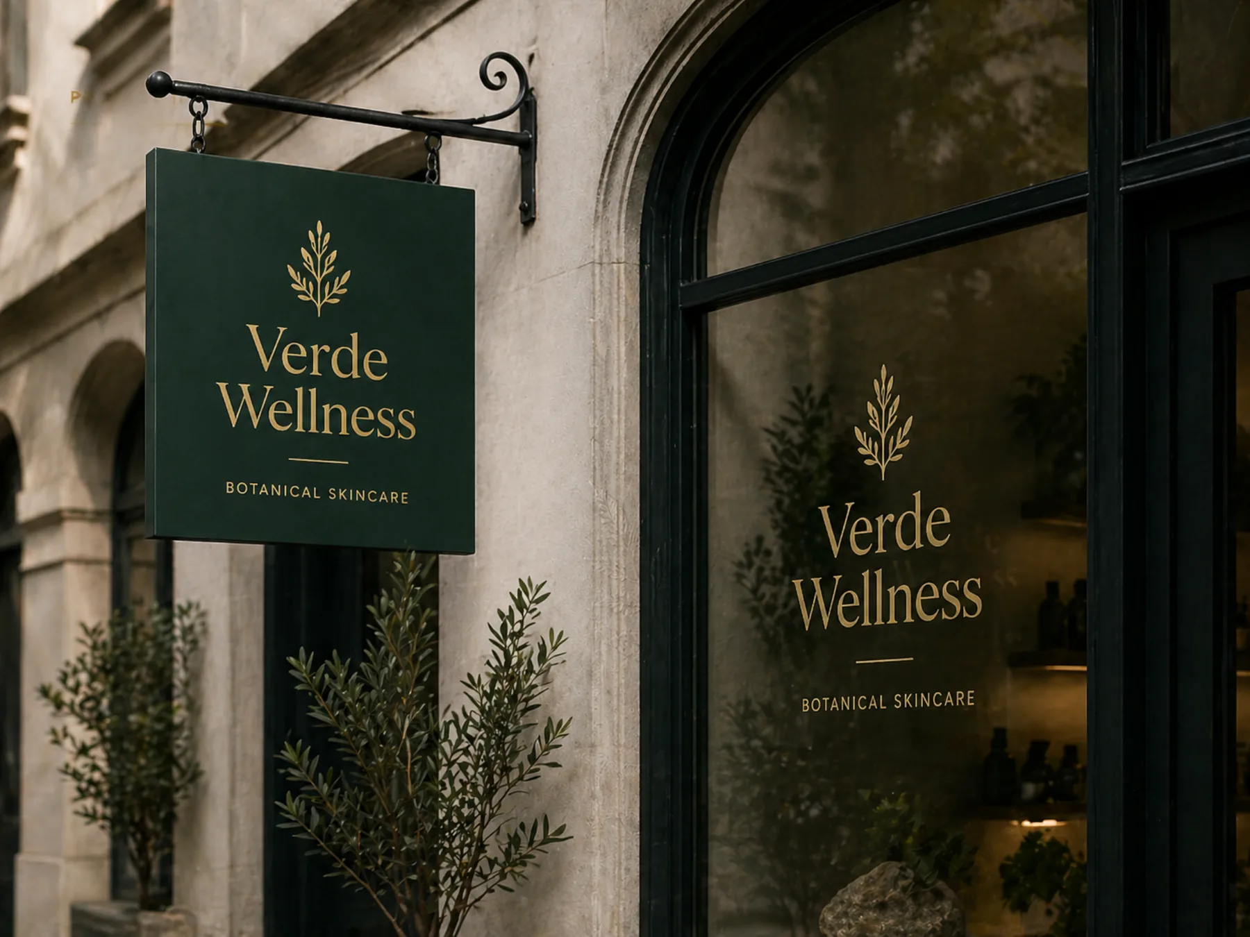 Verde Wellness identity after rebrand